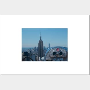 Turn to clear vision - New York skyline Posters and Art